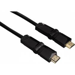 3 Stars HDMI - HDMI High Speed with Ethernet (2x swivel) 3m