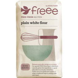 Doves Freee Plain White Flour Gluten Free 1kg 1000g