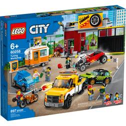 Lego City Nitro Wheels Tuning Workshop 60258