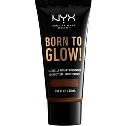 NYX Born To Glow Naturally Radiant Foundation Warm Walnut