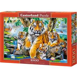 Castorland Tigers By the Stream 1000 Pieces