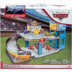Mattel Disney Pixar Cars Florida 500 Racing Garage Playset