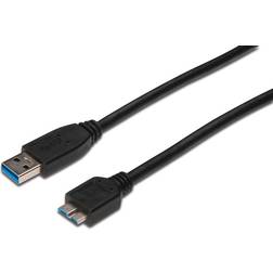 USB A-USB Micro-B 3.0 M-F 0.2m