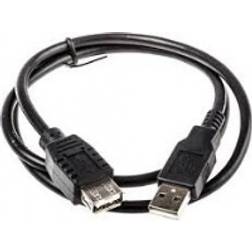 USB A - USB A M-F 2.0 0.8m