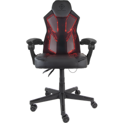 Deltaco GAM-086 Gaming Chair with RGB Lighting - Black