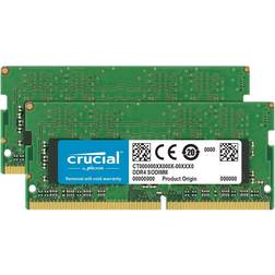 Crucial SO-DIMM DDR4 2666MHz 2x16GB (CT2K16G4S266M)