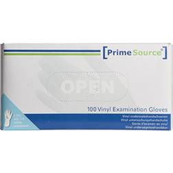 Prime Source Vinyl Examination Gloves 100-pack