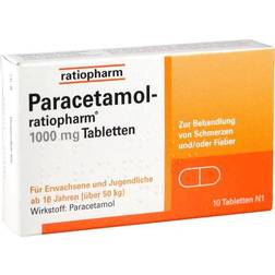 Paracetamol 1000mg 10 Stk. Tablette