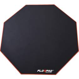 Florpad Red Line Floor Mat - Black/Red