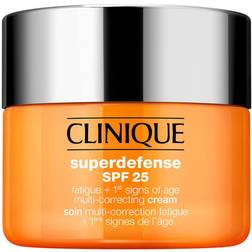 Clinique Superdefense Fatigue+1st Signs of Age Multi-Correcting Cream Skin Type 1&2 SPF25 1.7fl oz