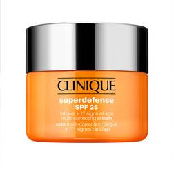 Clinique Superdefense Fatigue + 1st Signs of Age Multi-Correcting Cream Skin Type 3&4 SPF25 1fl oz