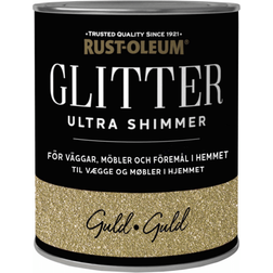 Rust-Oleum Glitter Wandfarbe Gold 0.75L