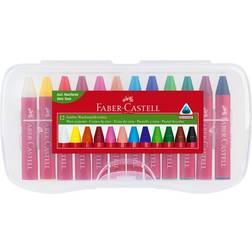 Faber-Castell Jumbo Wax Crayon Triangular 12-pack