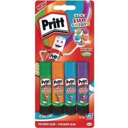 Henkel Pritt Fun Color Glue Stick 4x10g