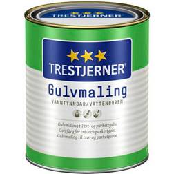 Jotun Trestjerner Gulvmaling Hvit 0.68L