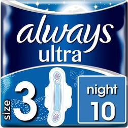Always Ultra Night Size 3 10-pack