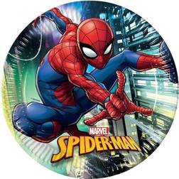 Globosnordic Plates Spiderman Team Up 8-pack
