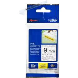 Brother P-Touch Labelling Tape Black on Clear