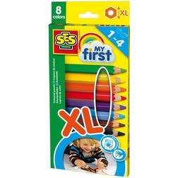 SES Creative First Coloured Pencils 8-pack