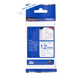 Brother P-Touch Labelling Tape Blue on White