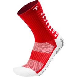 Tru Sox Mid Calf Thin Socks Unisex - Red