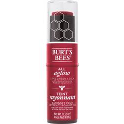 Burt's Bees All Aglow Lip & Cheek Stick #1253 Dahlia Dew