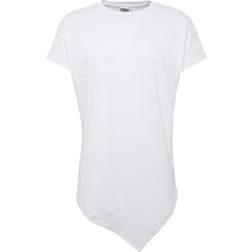 Urban Classics Asymetric Long T-shirt - White
