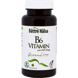 Bättre hälsa B6 Vitamin 25mg 60 st