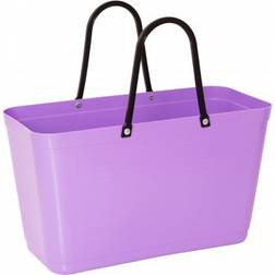 Hinza Shopping Bag Large (Green Plastic) - Purple