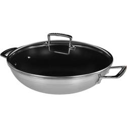 Le Creuset 3 Ply Stainless Steel Non Stick med lock 30 cm