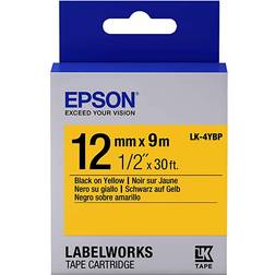 Epson LabelWorks Black on Yellow