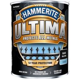 Hammerite Ultima Metallmaling Hvit 0.25L