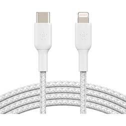 Belkin Braided Boost Charge USB C-Lightning 6.6ft