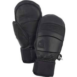 Hestra Fall Line Winter Cold Weather Leather Mittens - Black