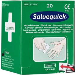 Salvequick Wound Cleanser 20-pack Refill