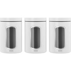 Brabantia Window Kitchen Container 3pcs 1.4L