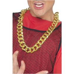 Smiffys Chunky Necklace Gold