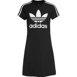 adidas Girl's Adicolor Dress - Black/White (FM5653)