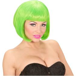 Widmann Valentina Neon Wig Green