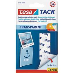 TESA Tack Transparent Double-Sided Adhesive Pads