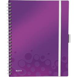 Leitz WOW Notebook Be Mobile A4 Ruled Wirebound with PP Cover