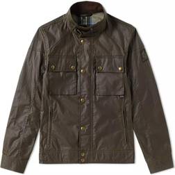 Belstaff Racemaster Waxed Cotton Jacket - Faded Olive