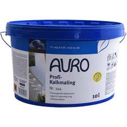 Auro 344 Profi-Kalkmaling Wandfarbe, Deckenfarbe Optionale Farbe 10L