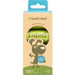 Earth Rated Unscented 120 Refill Roll Bags 8-pack