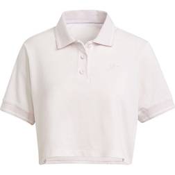 adidas Women's Tennis Luxe Polo Shirt - Pearl Amethyst
