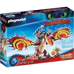 Playmobil Dragon Racing Snotlout & Hookfang