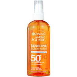 Garnier Ambre Solaire Sensitive Nourishing Protective Sun Oil SPF50+