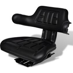 vidaXL Tractor Seat with Backrest 210156