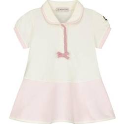 Moncler Logo Polo Dress - Pale Pink (0238720015)