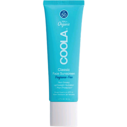 Coola Classic Face Organic Sunscreen Lotion Fragrance Free SPF50 50ml
